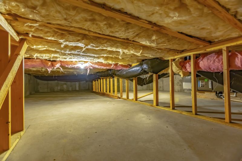 Encapsulated Crawlspace with Vent Sealing